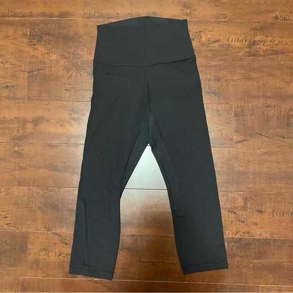 lululemon Align™ High-Rise Crop 21", 4, Black - Picture 5 of 11